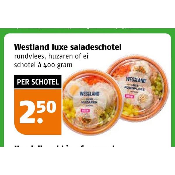 Westland luxe saladeschotel