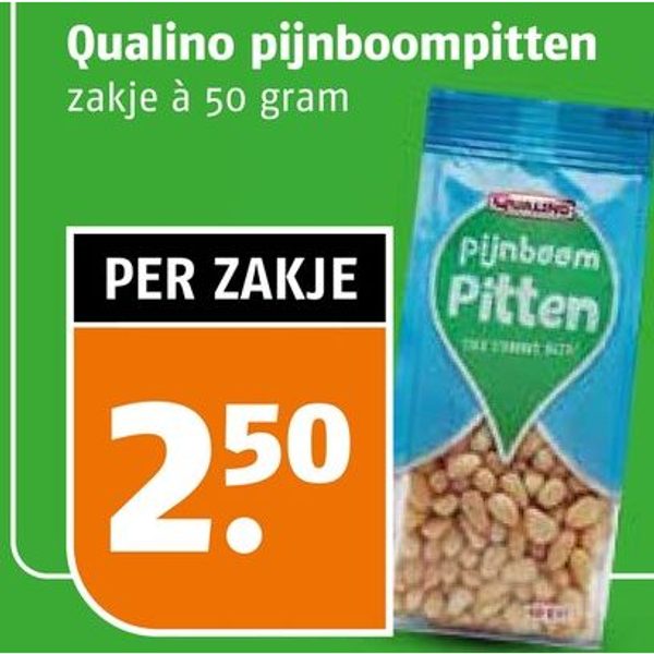 Qualino pijnboompitten