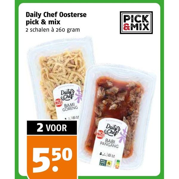 Daily Chef Oosterse pick & mix