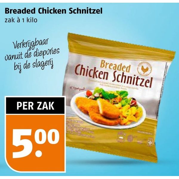 Breaded Chicken Schnitzel