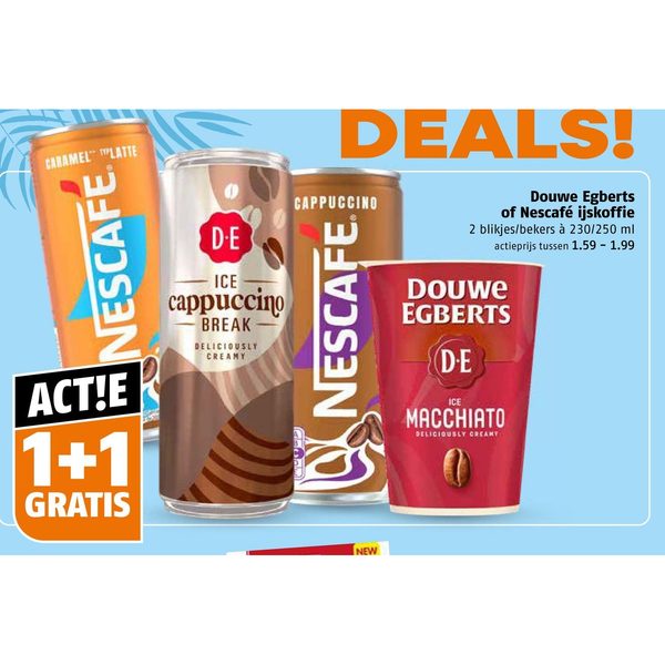 Douwe Egberts of Nescafé ijskoffie