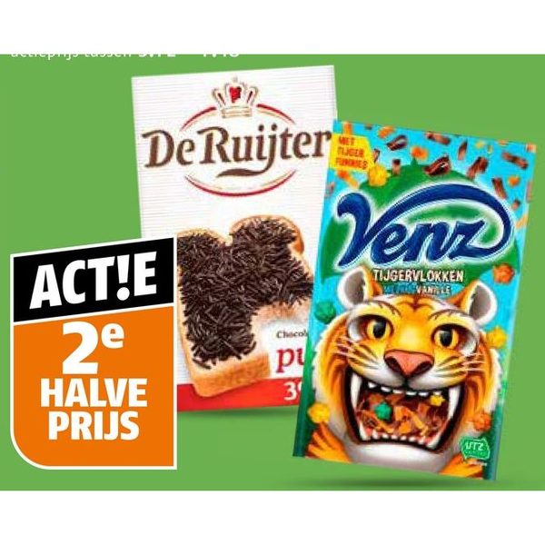 De Ruijter of Venz hagelslag of vlokken