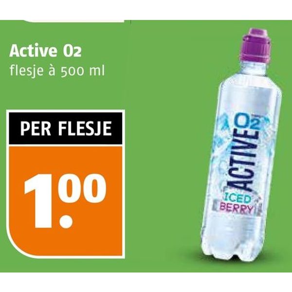 Active O2 water