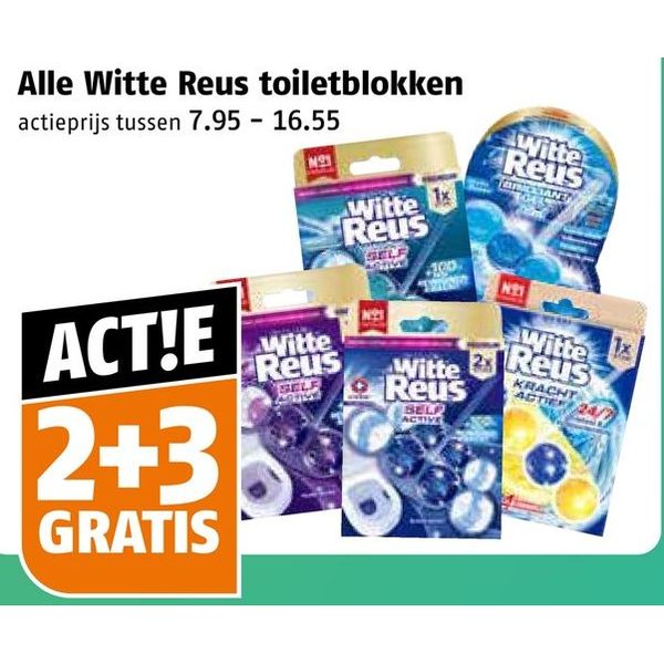 Alle Witte Reus toiletblokken