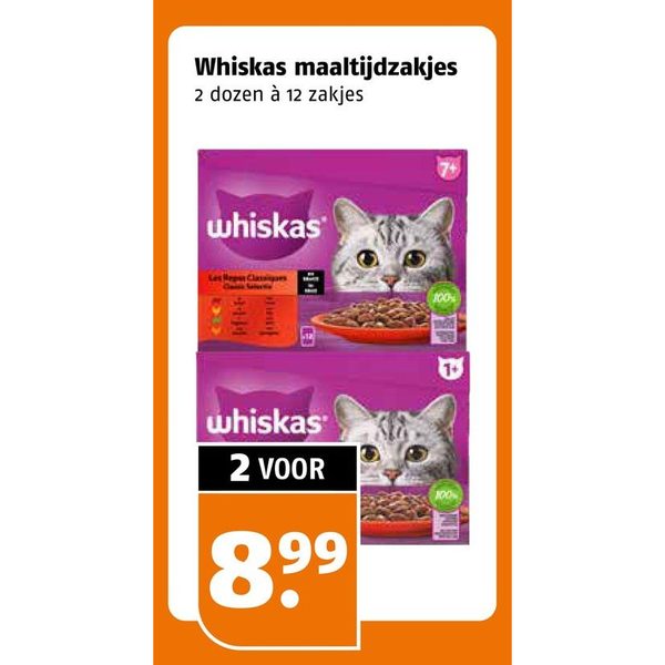 Whiskas maaltijdzakjes