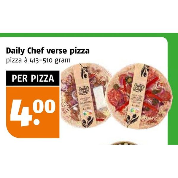 Daily Chef verse pizza