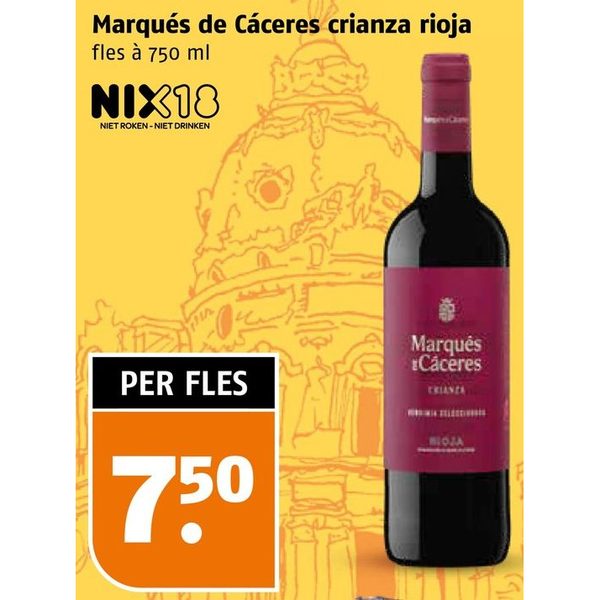 Marqués de Cáceres crianza rioja