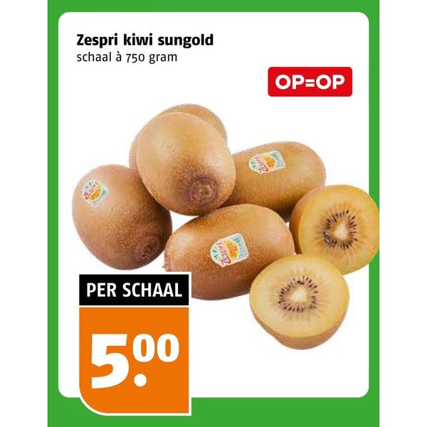 Zespri kiwi sungold