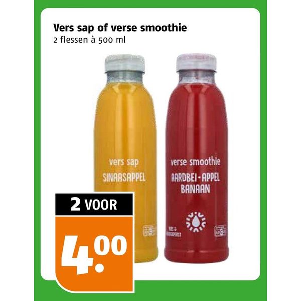 Vers sap of verse smoothie