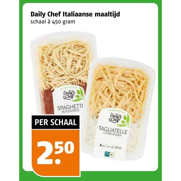 Daily Chef Italiaanse maaltijd