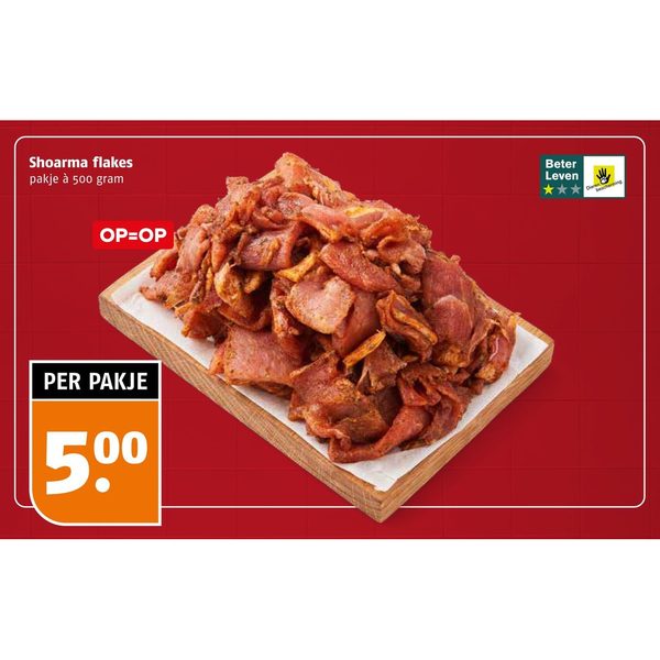 Shoarma flakes
