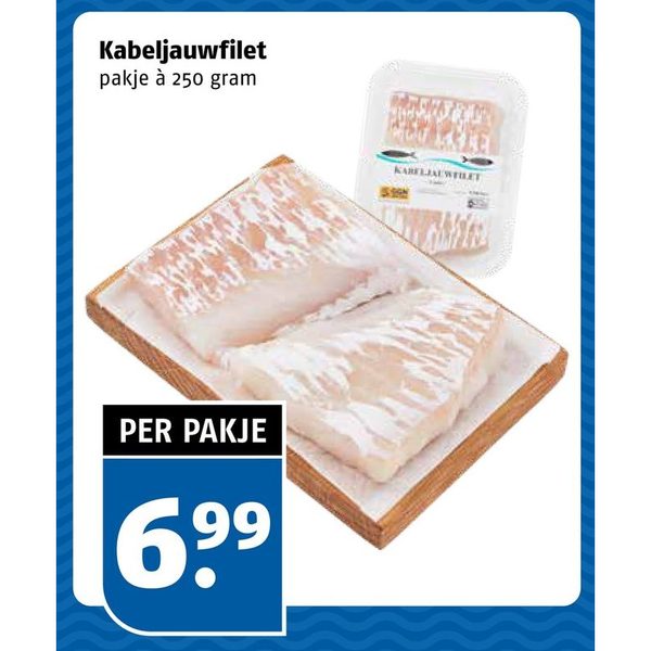 Kabeljauwfilet