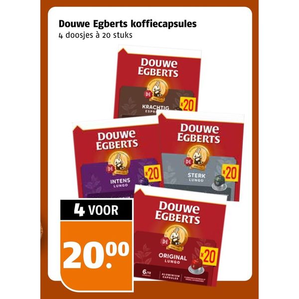 Douwe Egberts koffiecapsules