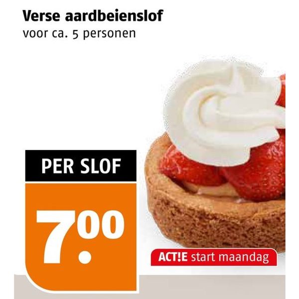 Verse aardbeienslof