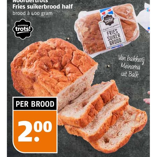 Noordertrots Fries suikerbrood