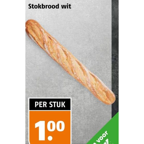 Stokbrood wit