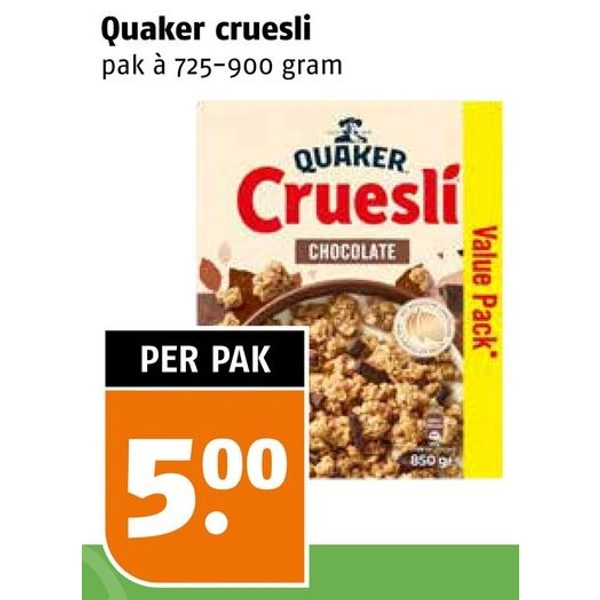 Quaker cruesli