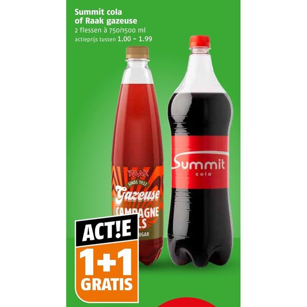 Summit cola of Raak gazeuse