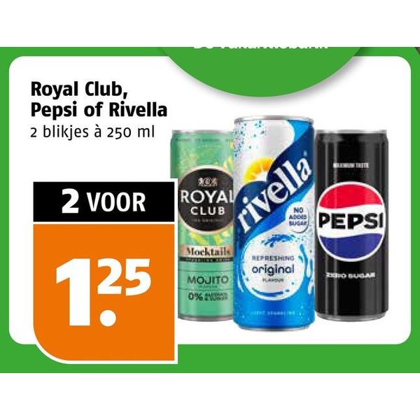 Royal Club, Pepsi of Rivella