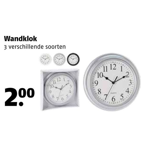 Wandklok