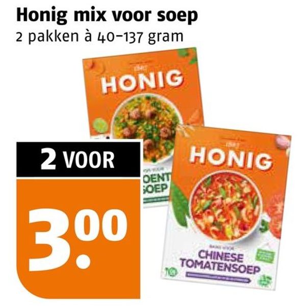 Honig mix voor soep
