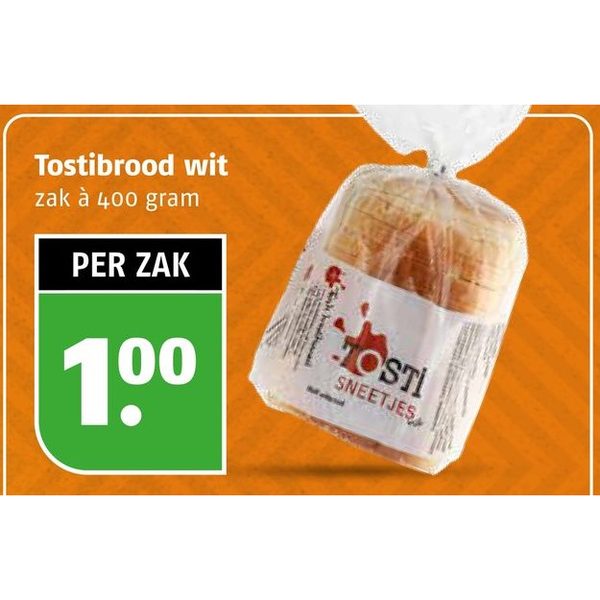 Tostibrood wit