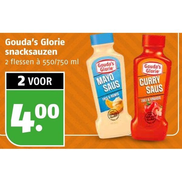 Gouda's Glorie snacksauzen