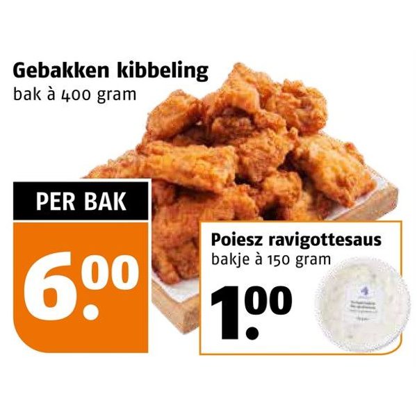 Gebakken kibbeling