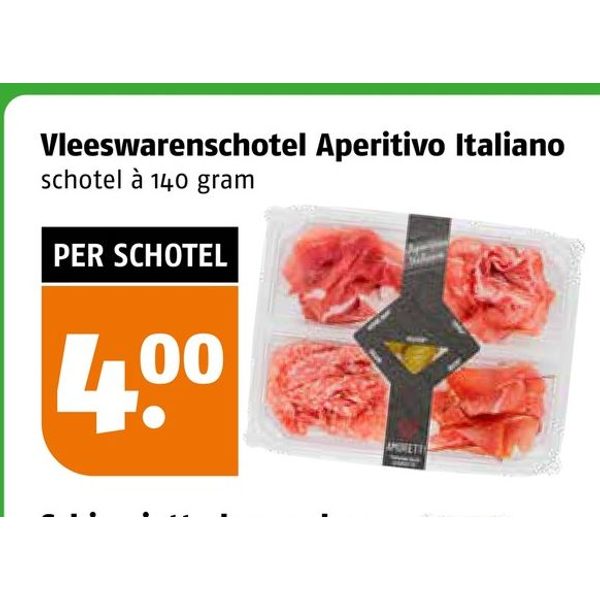 Vleeswarenschotel Aperitivo Italiano