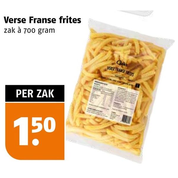 Verse Franse frites