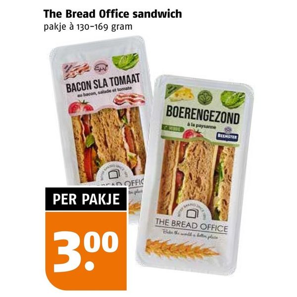 The Bread Office sandwich
