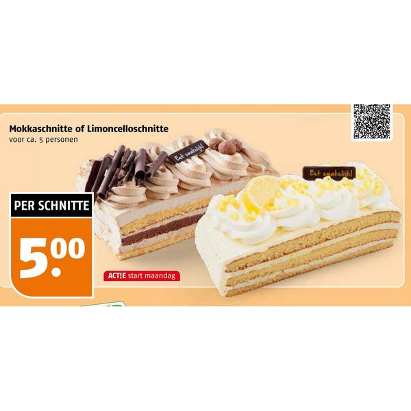 Mokkaschnitte of Limoncelloschnitte