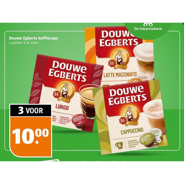 Douwe Egberts koffiecups
