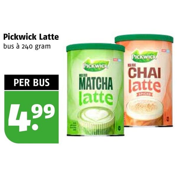 Pickwick Latte