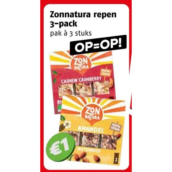Repen cashew cranberry of amandel