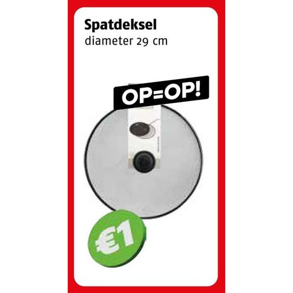 Spatdeksel