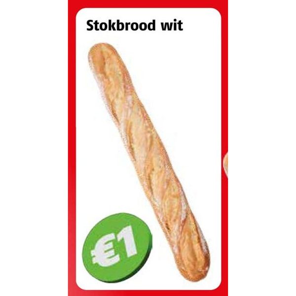 Stokbrood wit