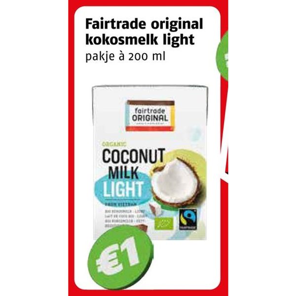 Kokosmelk light