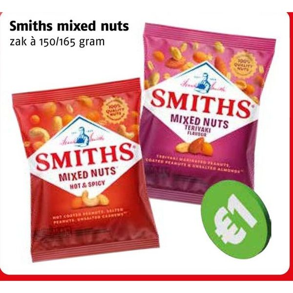 Smiths mixed nuts
