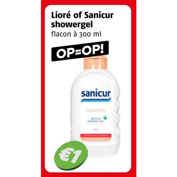 Lioré of Sanicur showergel
