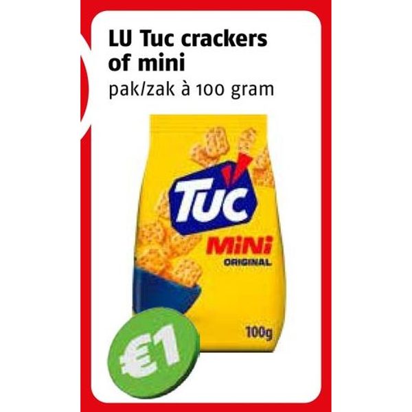 LU Tuc crackers of mini