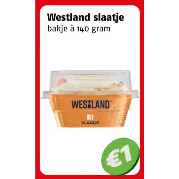 Westland slaatje