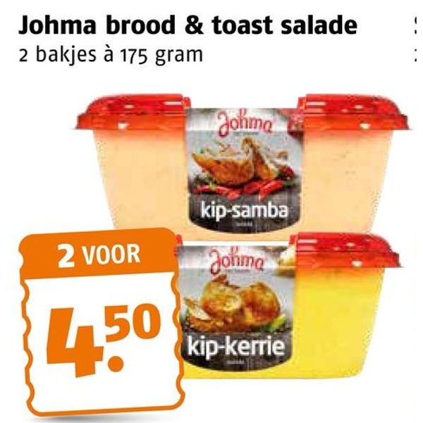 Johma brood & toast salade
