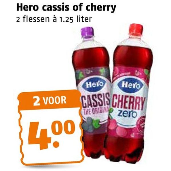 Hero cassis of cherry