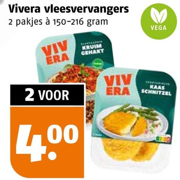 Vivera vleesvervangers
