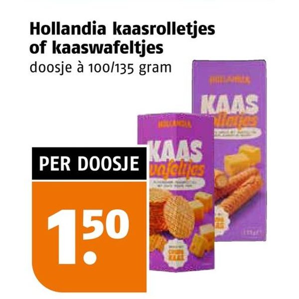Hollandia kaasrolletjes of kaaswafeltjes