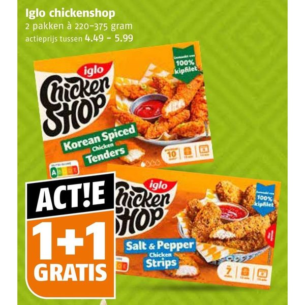 Iglo Chickenshop 2 pakken