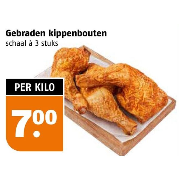Gebraden kippenbouten