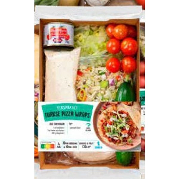 Turkse Pizza Wraps