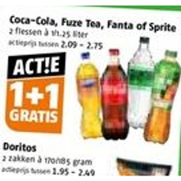 Coca-Cola, Fuze Tea, Fanta of Sprite